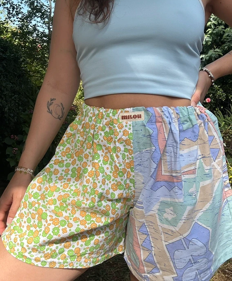 Shorts o pantalones largos "upcycled"